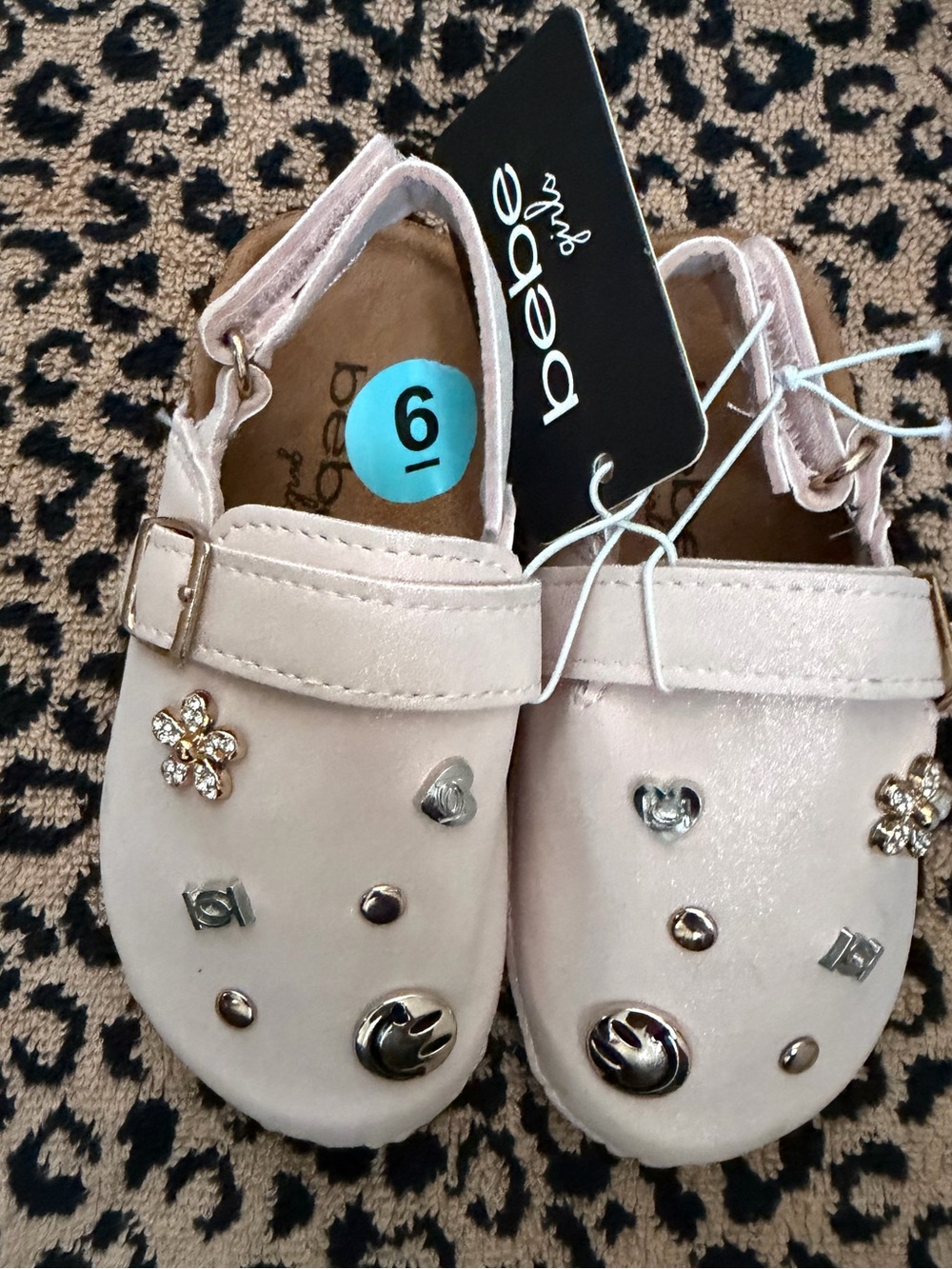 Pink Embellished Kids shoes